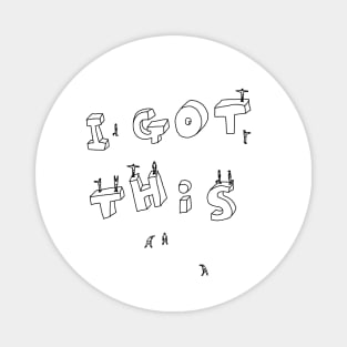 I Got This II - Gym Time! Magnet